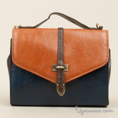 Сумка House, цвет цвет рыжий / темно-синий