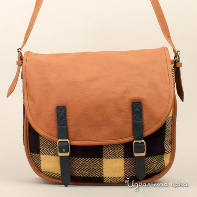 Сумка House, цвет цвет коричневый / желтый / фиолетовый