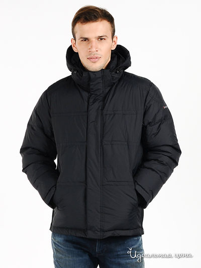 Пуховик Evolution, цвет цвет синий