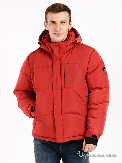 Пуховик Evolution, цвет цвет красный