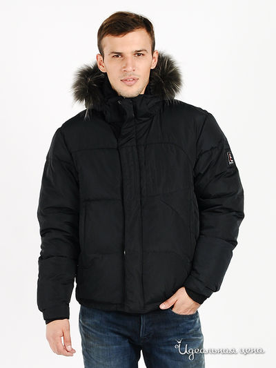 Пуховик Evolution, цвет цвет синий