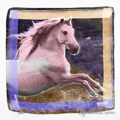 Платок Moschino, цвет цвет мультиколор