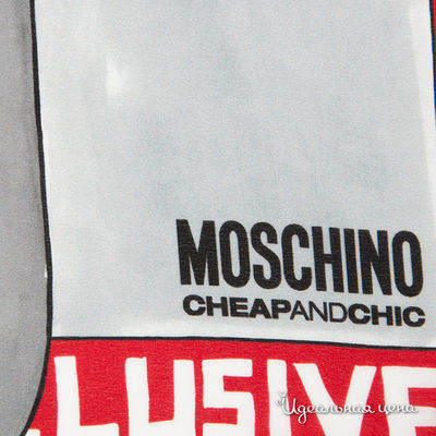 Платок Moschino женский, цвет красный