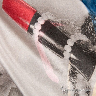 Платок Moschino женский, цвет серый