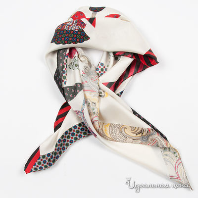 Платок Moschino, цвет цвет молочный