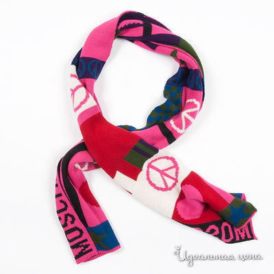 Шарф Moschino, цвет цвет мультиколор