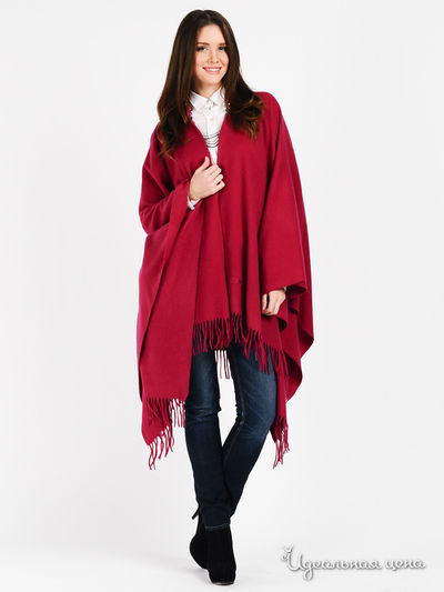 Накидка Moschino, цвет цвет малиновый