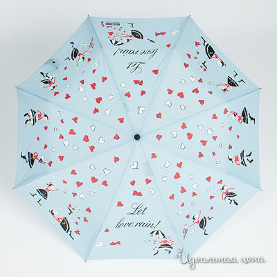 Зонт Moschino, цвет цвет голубой
