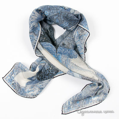 Платок Roeckl, цвет цвет белый / синий