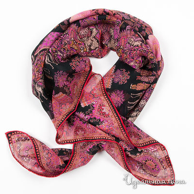 Платок Roeckl, цвет цвет черный / фуксия