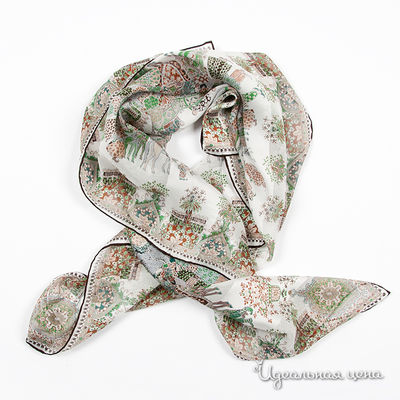 Платок Roeckl, цвет цвет белый / зеленый