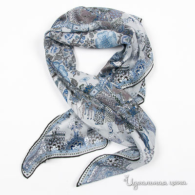 Платок Roeckl, цвет цвет серый / синий