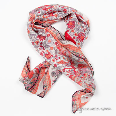 Платок Roeckl, цвет цвет молочный / красный