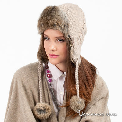 Шапка Roeckl, цвет цвет песочный