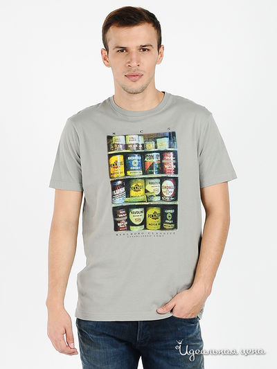 Футболка Marlboro Classics, цвет цвет серый