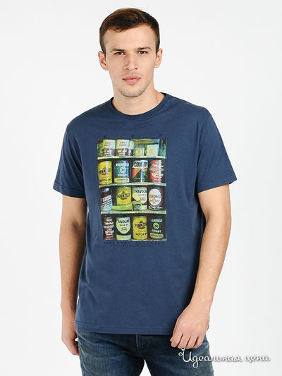 Футболка Marlboro Classics, цвет цвет синий