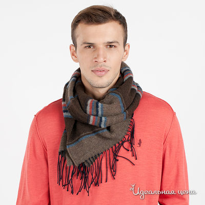 Шарф Marlboro Classics, цвет цвет коричневый