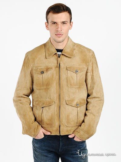 Куртка Marlboro Classics, цвет цвет бежевый