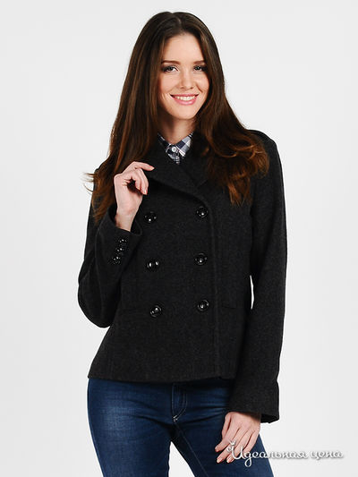 Полупальто Marlboro Classics, цвет цвет серый