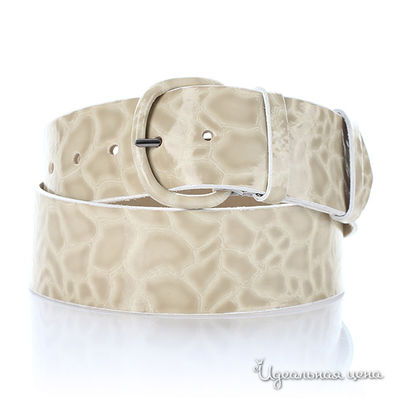 Ремень Fleuretta, цвет цвет бежевый / принт леопард