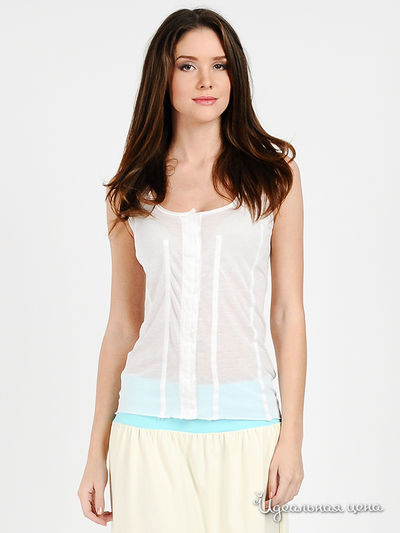 Майка Curly House, цвет цвет белый