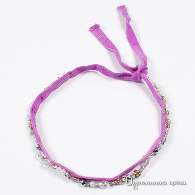 Повязка Curly House, цвет цвет сиреневый