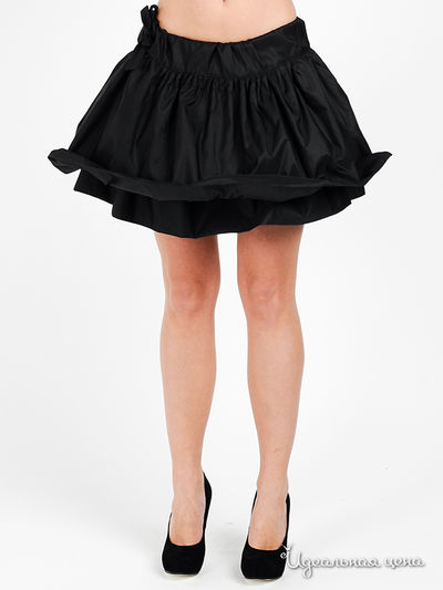 Юбка Curly House, цвет цвет черный