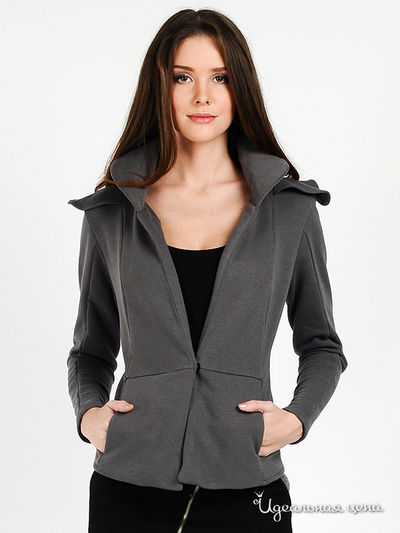 Жакет Curly House, цвет цвет темно-серый