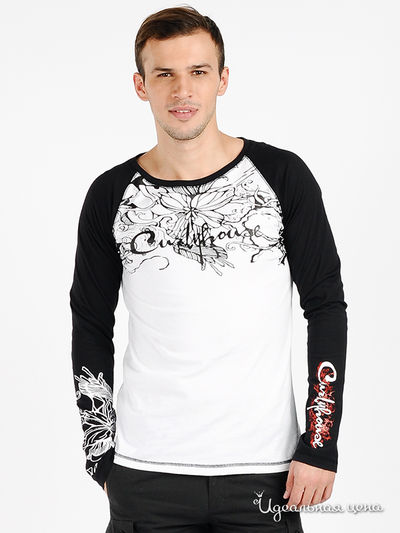 Лонгслив Curly House, цвет цвет белый