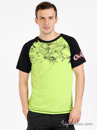 Футболка Curly House, цвет цвет салатовый