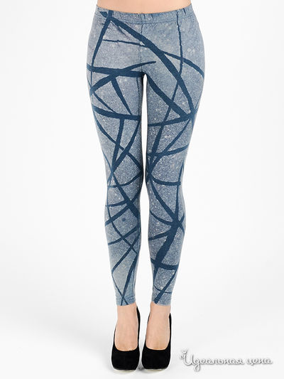 Леггинсы Curly House, цвет цвет синий