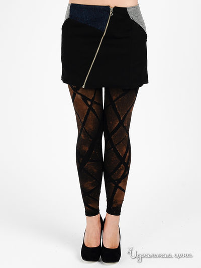 Юбка Curly House, цвет цвет черный