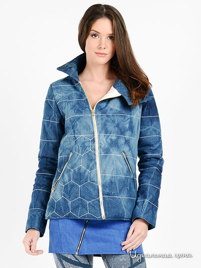 Куртка Curly House, цвет цвет синий