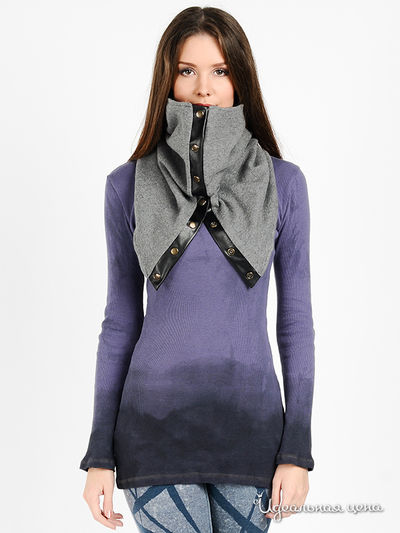 Воротник Curly House, цвет цвет серый