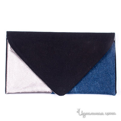 Клатч Curly House, цвет цвет черный