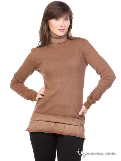 Водолазка Scervino Street, цвет цвет коричневый