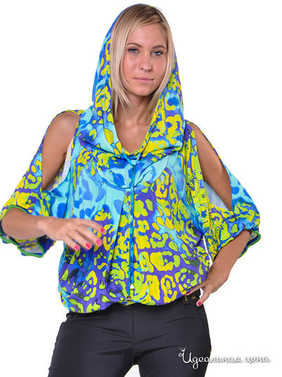 Блузон Gizia&Balizza, цвет цвет мультиколор