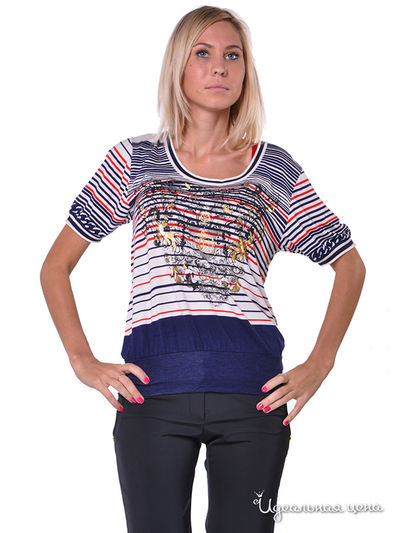 Футболка Gizia&Balizza, цвет цвет красный