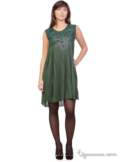 Платье Anna Rita N, цвет цвет зеленый