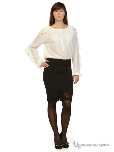 Блузон Anna Rita N, цвет цвет белый