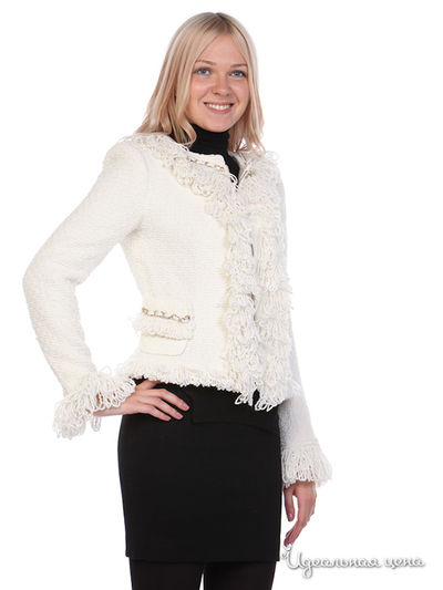 Жакет SOCIETA, цвет цвет белый