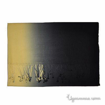 Шарф Farfalla Seta, цвет цвет черный / желтый