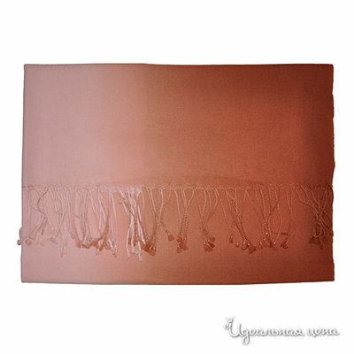 Шарф Farfalla Seta, цвет цвет коричневый / розовый