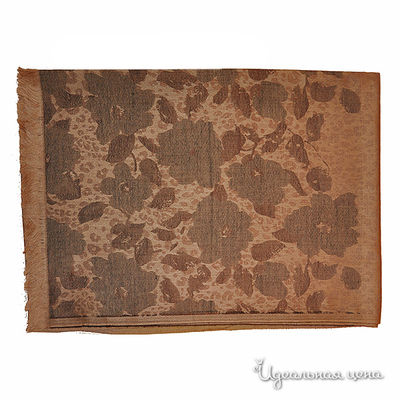 Шарф Farfalla Seta, цвет цвет коричневый