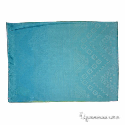 Шарф Farfalla Seta, цвет цвет бирюзовый