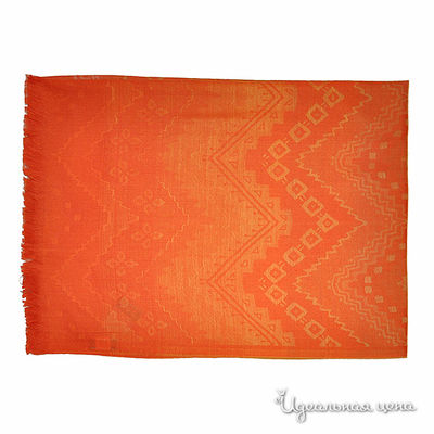 Шарф Farfalla Seta, цвет цвет терракотовый