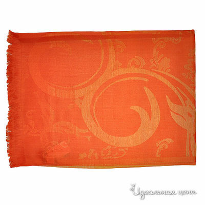 Шарф Farfalla Seta, цвет цвет терракотовый