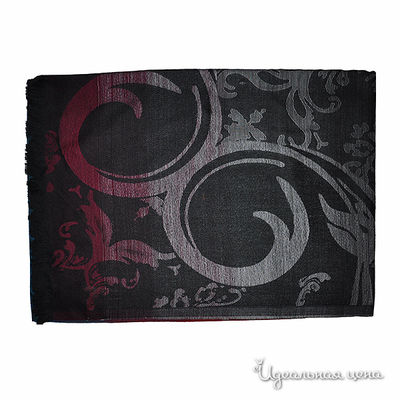 Шарф Farfalla Seta, цвет цвет черный / бордовый