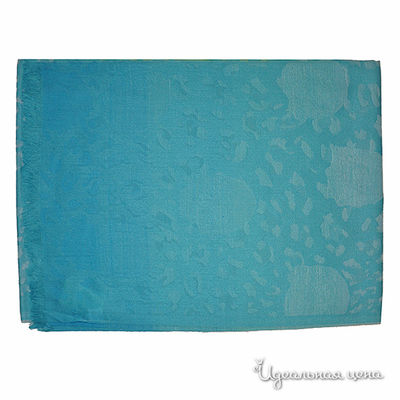 Шарф Farfalla Seta, цвет цвет бирюзовый