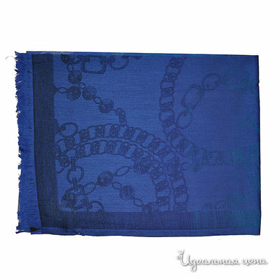 Шарф Farfalla Seta, цвет цвет синий